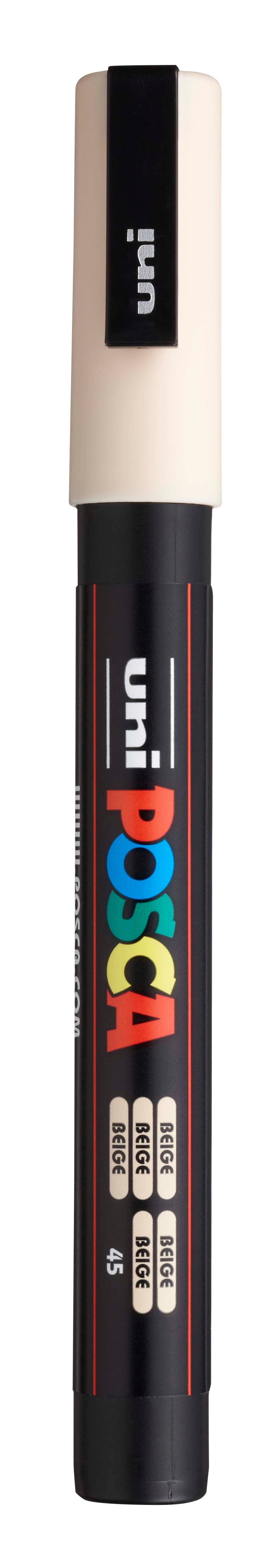 Akrylový popisovač POSCA, PC-3M, 0,9-1,3 mm, béžový