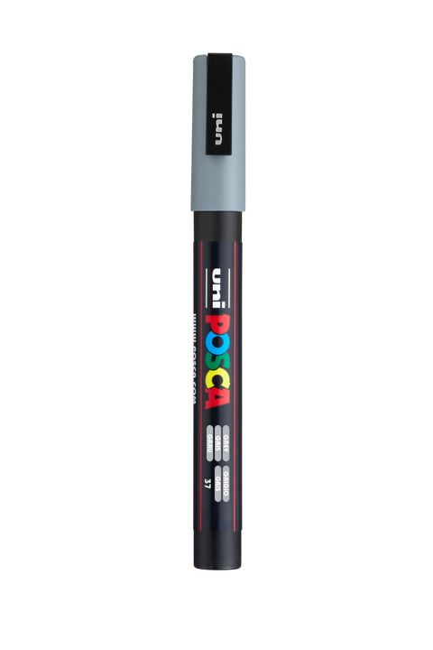 Obrázek produktu: Akrylový popisovač POSCA, PC-3M, 0,9-1,3 mm, šedý