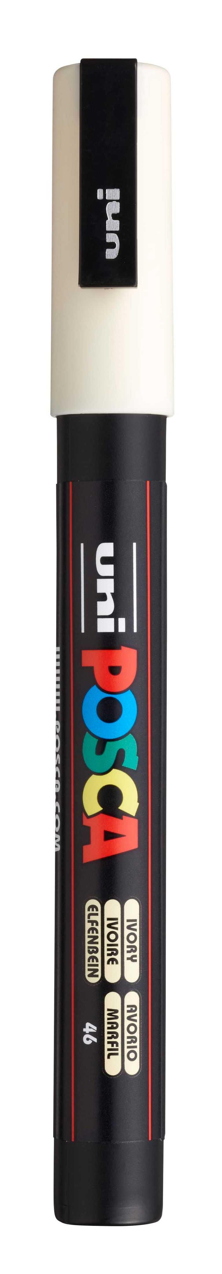 Posca Akrylový fix Posca PC-3M - VYBERTE ODSTÍN - Akrylový fix Posca PC-3M - smetanový