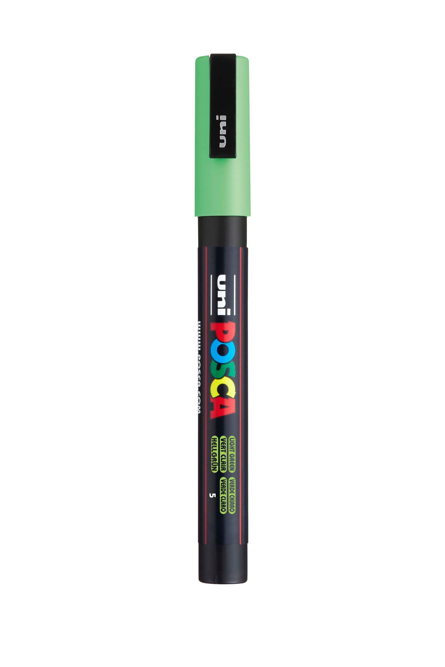 Akrylový popisovač POSCA, PC-3M, 0,9-1,3 mm, sv. zelený