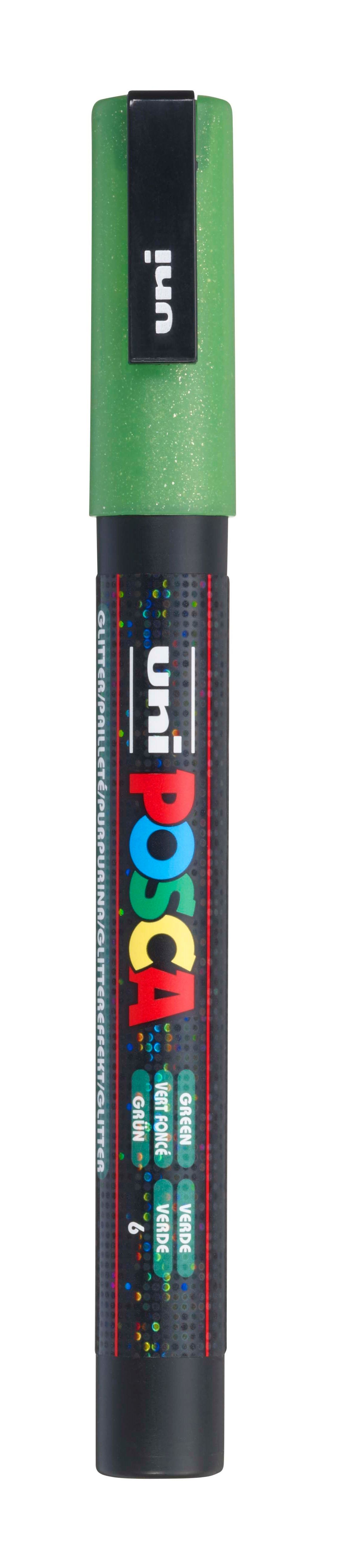 Akrylový popisovač POSCA, PC-3M, 0,9-1,3 mm, zelený