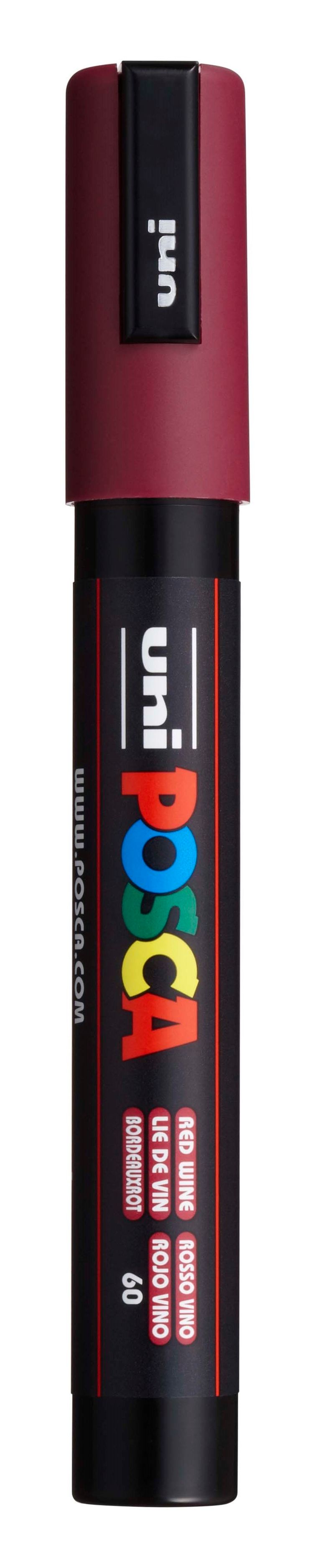 Posca Akrylový fix Posca PC-5M - VYBERTE ODSTÍN - Akrylový fix Posca PC-5M - vínový