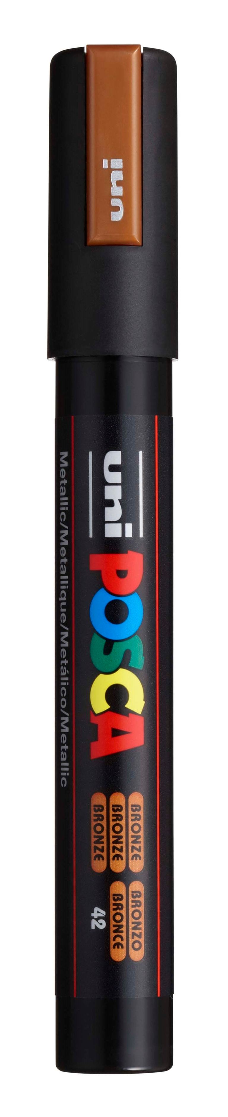 Akrylový popisovač POSCA, PC-5M, 2,5 mm, bronzový