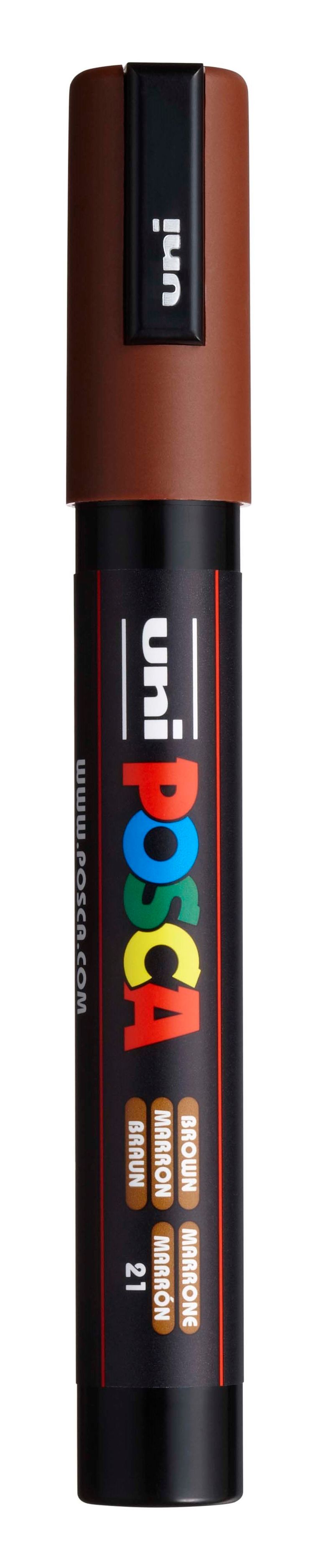 Posca Akrylový fix Posca PC-5M - VYBERTE ODSTÍN - Akrylový fix Posca PC-5M - hnědý