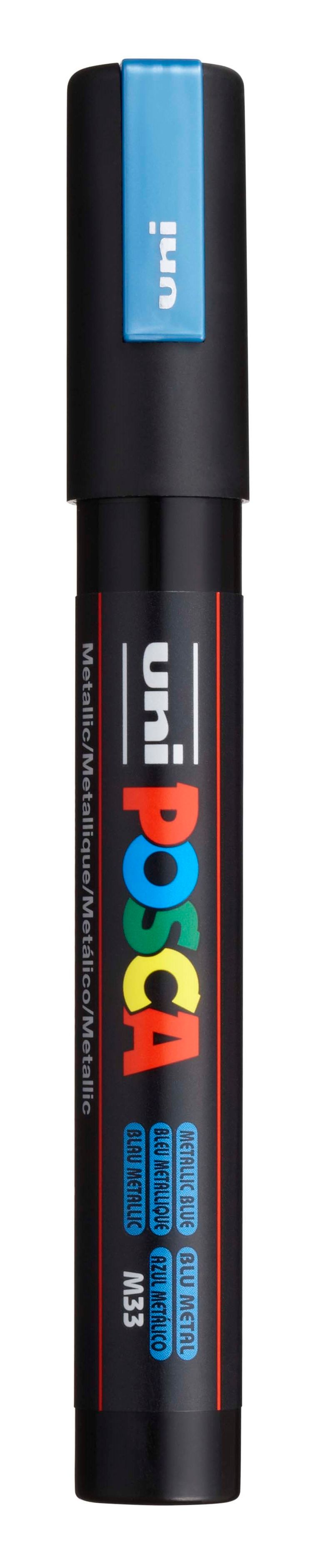 POSCA akrylový popisovač - metalicky modrý 2,5 mm OFFICE LINE spol. s r.o.
