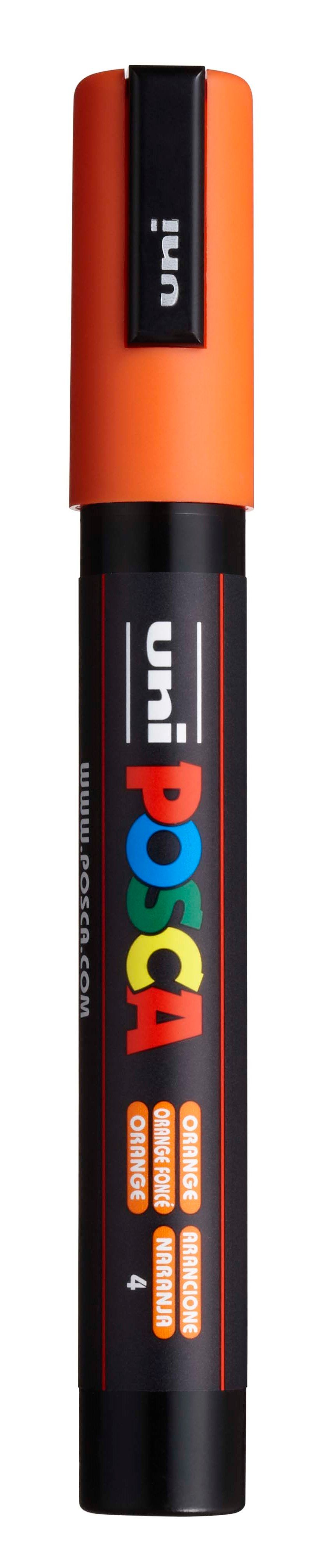 Akrylový popisovač POSCA, PC-5M, 2,5 mm, oranžový