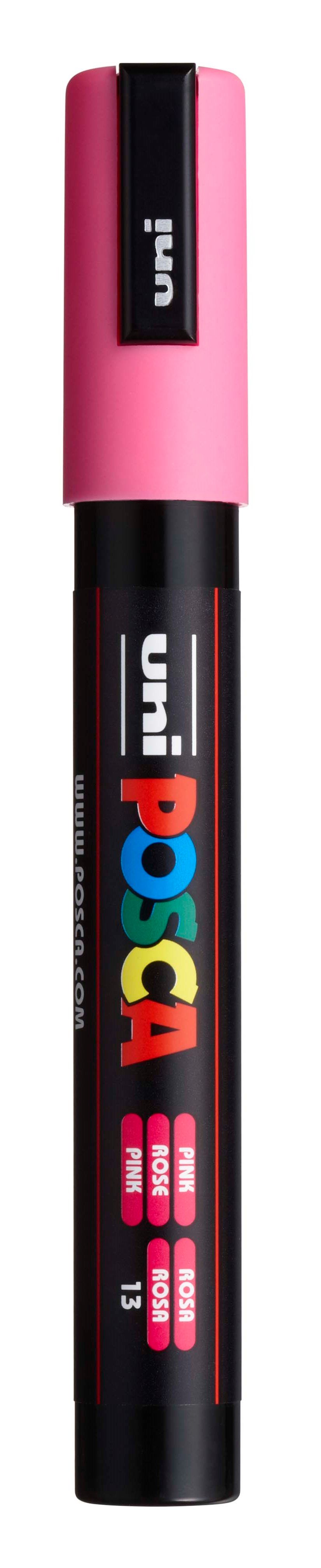 Akrylový popisovač POSCA, PC-5M, 2,5 mm, růžový