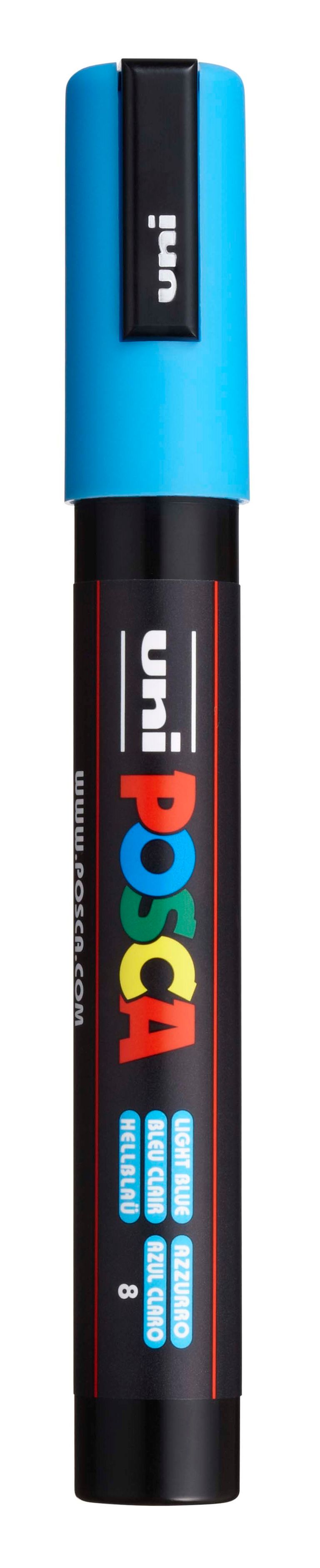 Posca Akrylový fix Posca PC-5M - VYBERTE ODSTÍN - Akrylový fix Posca PC-5M - sv. modrý