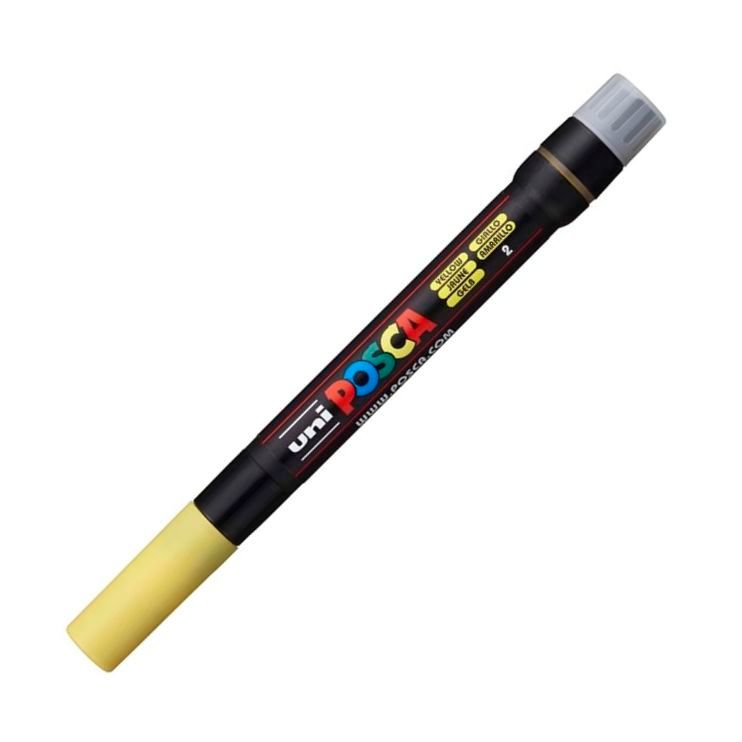 Posca štětcový popisovač - žlutý OFFICE LINE spol. s r.o.