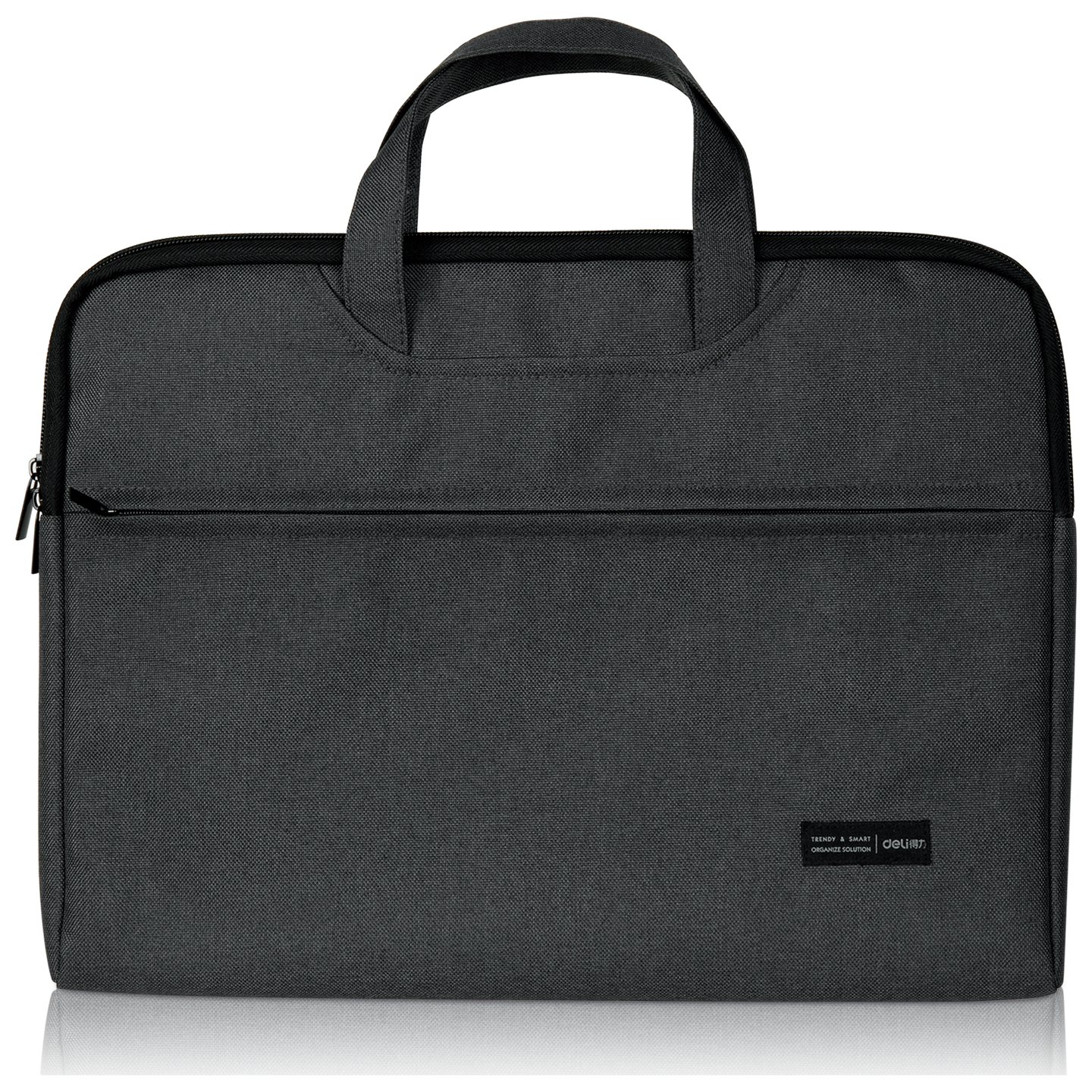 Aktovka DELI spisová textilní - černá