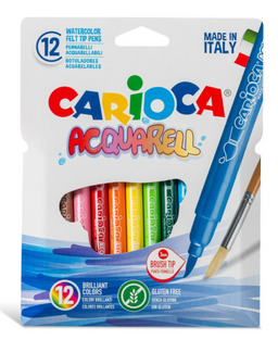 Obrázek produktu: Akvarelové fixy Carioca 12 ks