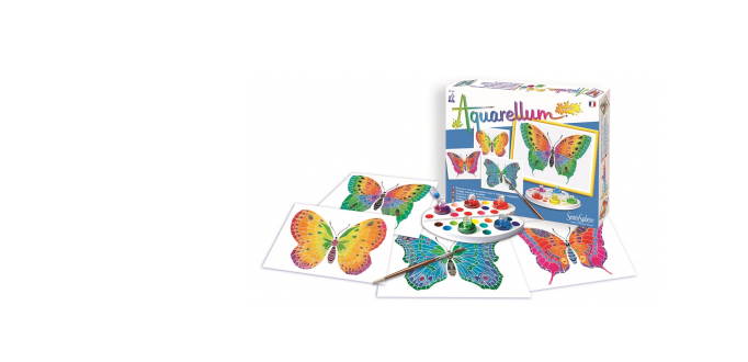 Akvarely junior - Motýli Montessori