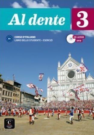 Levně Al dente 3 (B1) – Libro + quad. degli eser. + CD + DVD