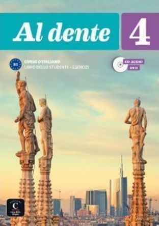 Levně Al dente 4 (B2) – Libro + quad. degli eser. + CD + DVD
