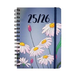 Obrázek produktu: Albi Diář 2025/2026 studentský kroužkový - Kopretiny