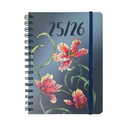 Obrázek produktu: Albi Diář 2025/2026 studentský kroužkový - Květiny