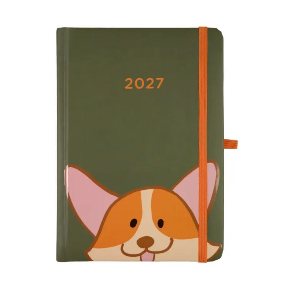 Albi Diář 2027 B6 denní - Corgi