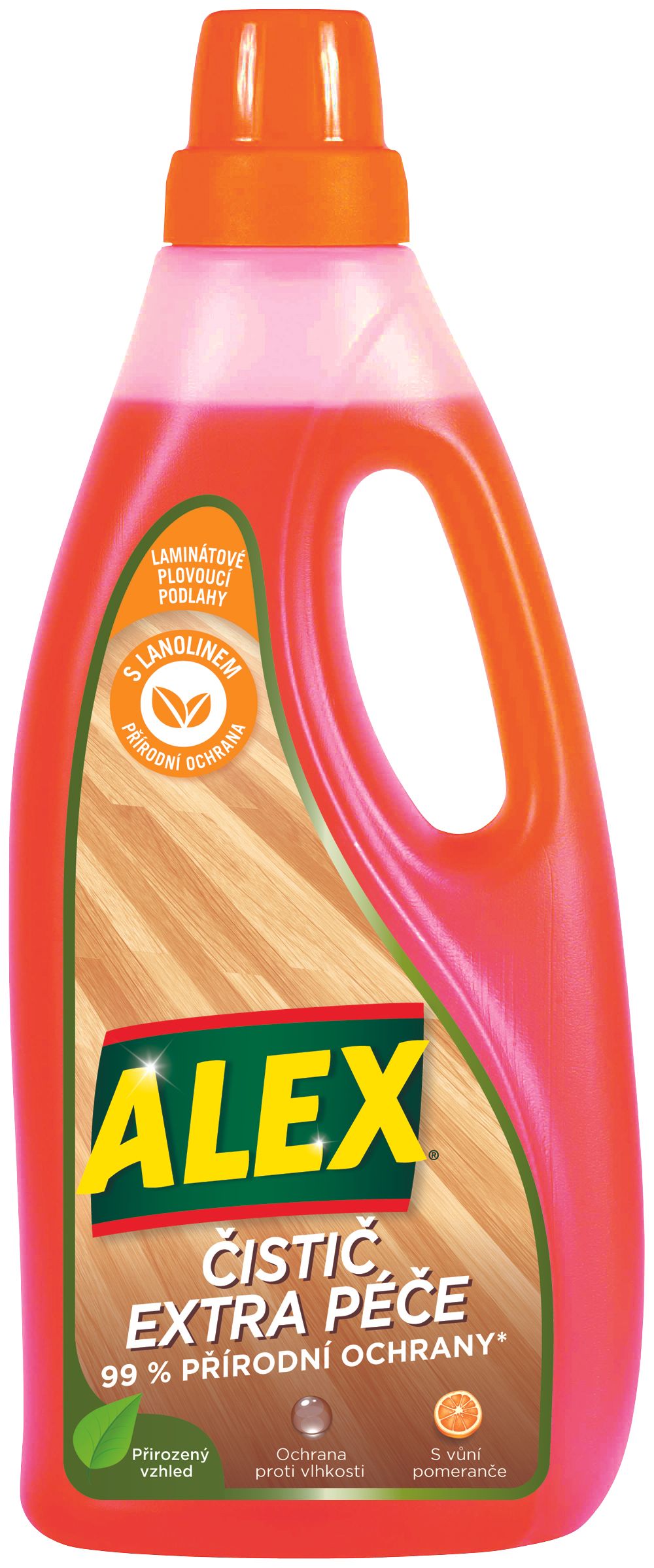 Alex čistič extra péče - na laminát 750 ml
