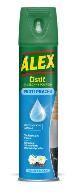 Obrázek produktu: Alex proti prachu - aerosol na všechny povrchy 400 ml