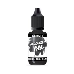 Obrázek produktu: Alkoholový inkoust CERNIT 20 ml - černý