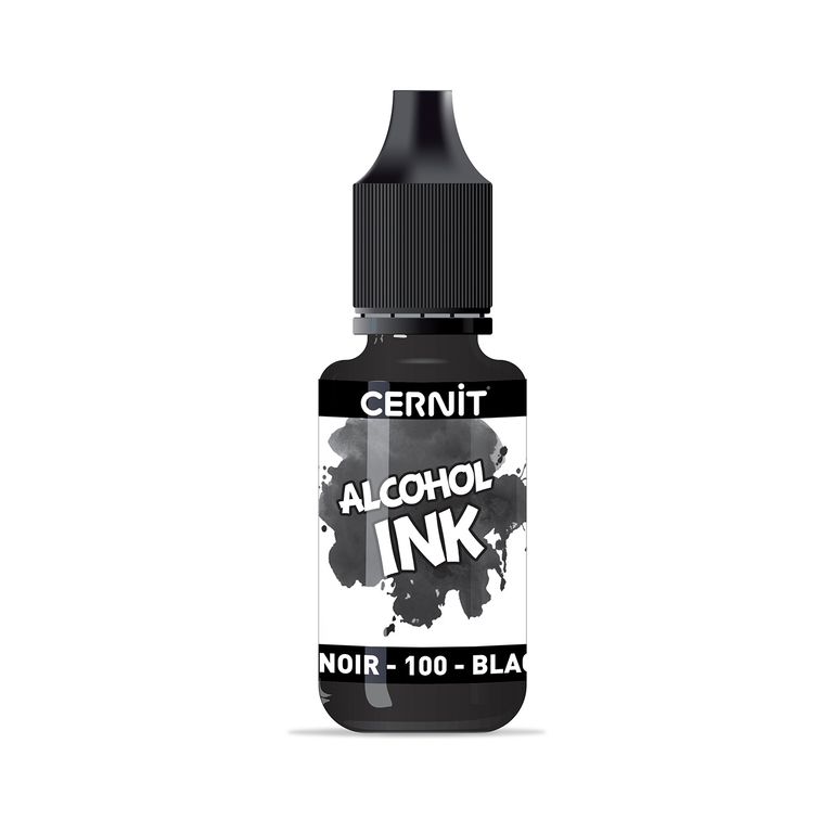 Alkoholový inkoust CERNIT 20 ml - černý