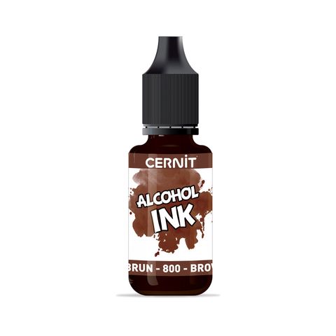 Obrázek produktu: Alkoholový inkoust CERNIT 20 ml - hnědý