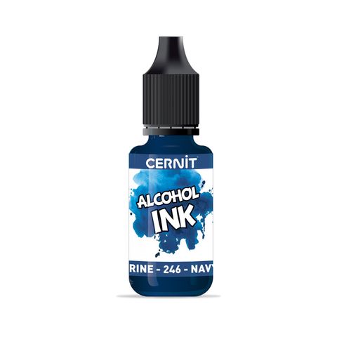 Obrázek produktu: Alkoholový inkoust CERNIT 20 ml - námořnická modř