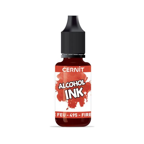 Obrázek produktu: Alkoholový inkoust CERNIT 20 ml - ohnivě červený