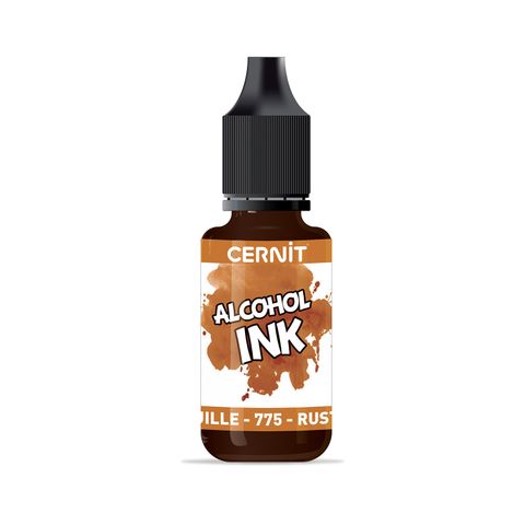 Obrázek produktu: Alkoholový inkoust CERNIT 20 ml - rezavě hnědý