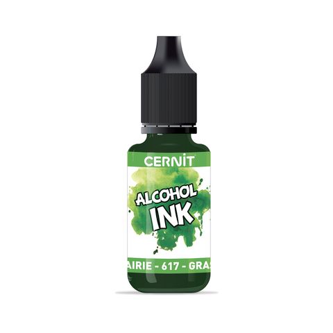 Obrázek produktu: Alkoholový inkoust CERNIT 20 ml - travní zelený