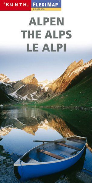 Obrázek produktu: Alpy - mapa Kunth-flexi - 1:1 000 000