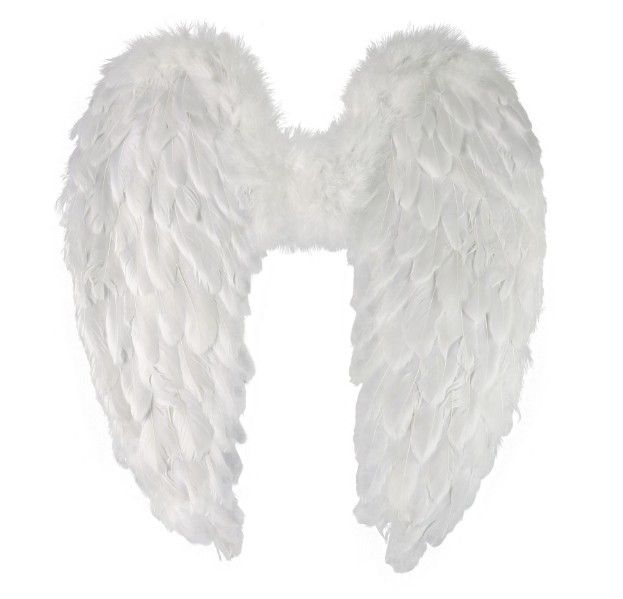 Andělská křídla s peřím 55 cm