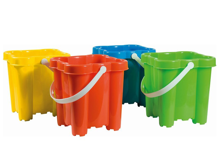 Androni Kyblík hrad 4 věže - výška 20 cm, mix barev