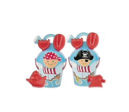 Obrázek produktu: Androni Sada na písek piráti modrá - střední, mix