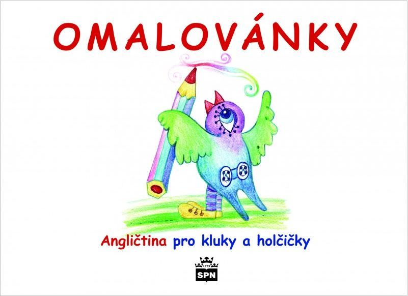 Anglické písničky pro kluky a holčičky - omalovánky