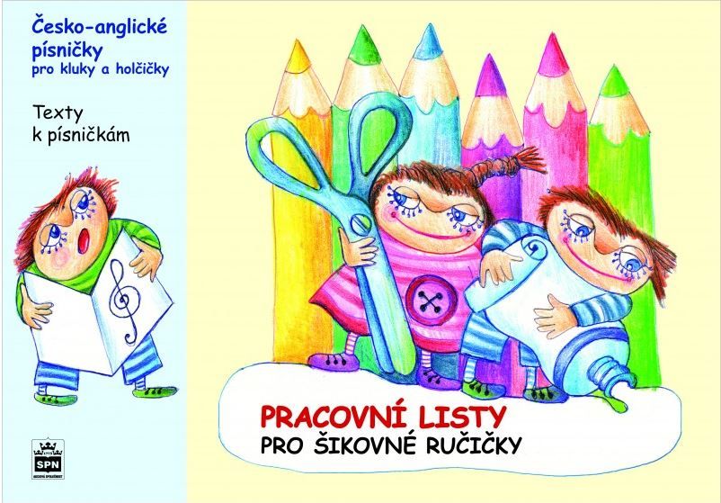Anglické písničky pro kluky a holčičky - pracovní listy