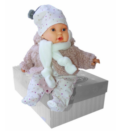 Obrázek produktu: Antonio Juan 11019 KIKA - realistická panenka se zvuky a měkkým látkovým tělem - 27 cm
