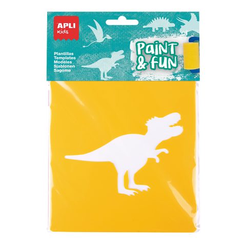 Obrázek produktu: APLI šablony - Dinosauři, PP, 6 ks