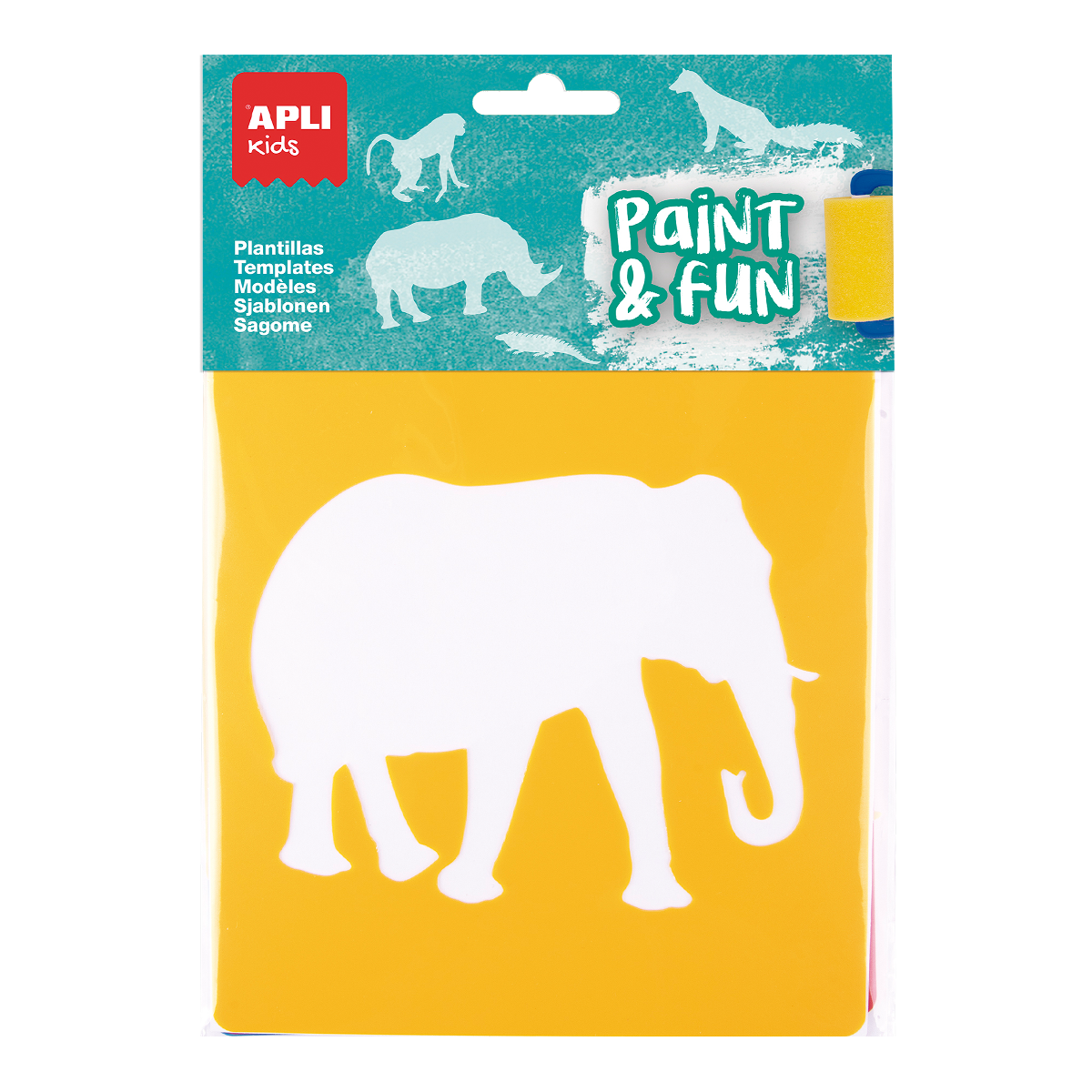 APLI šablony - Džungle, PP, 6 ks