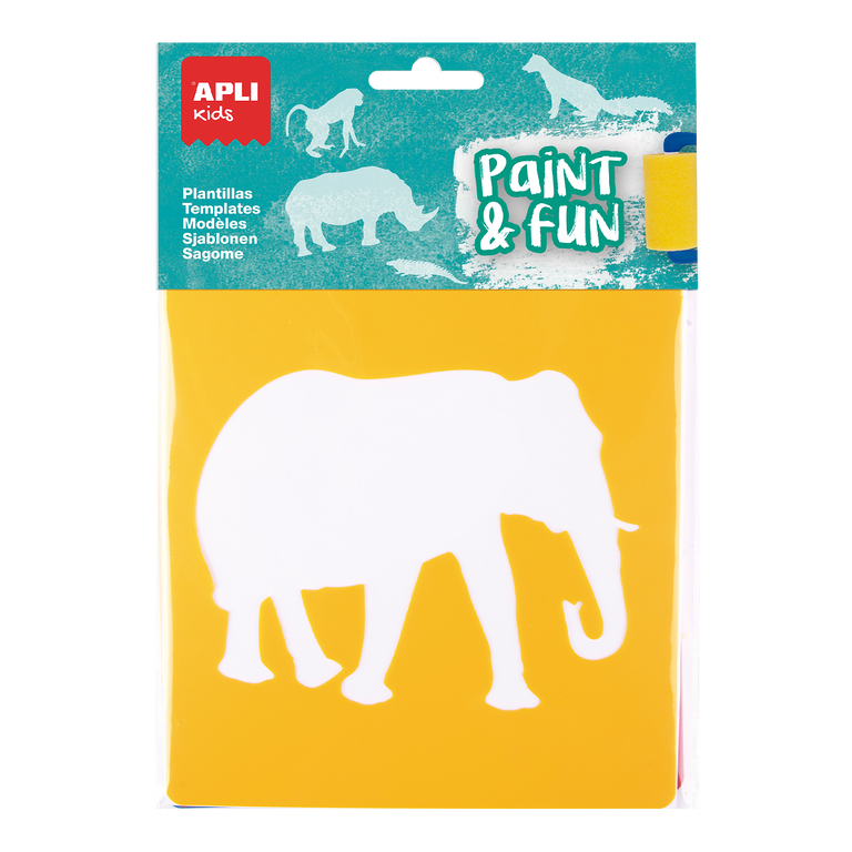 APLI šablony - Džungle, PP, 6 ks