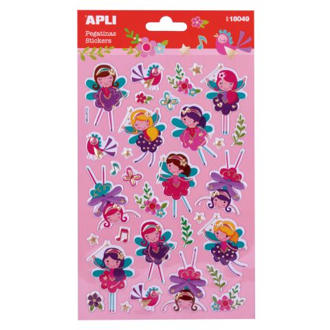 Obrázek produktu: APLI Samolepky - Víly, metalické