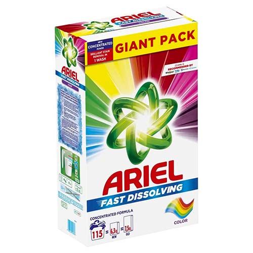 Ariel prací prášek Color - 6,325 kg (115 dávek)