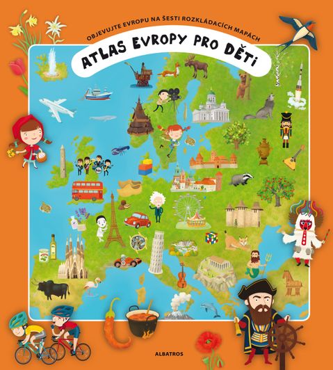 Obrázek produktu: Atlas Evropy pro děti