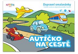 Obrázek produktu: Autíčko na cestě - Dopravní omalovánky