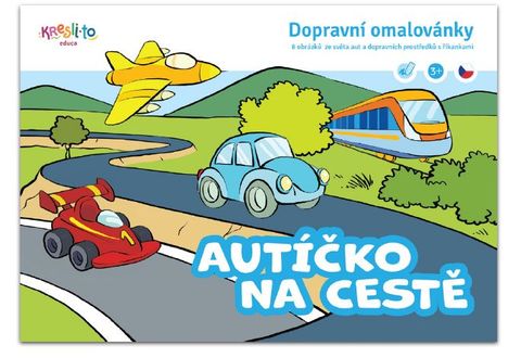 Obrázek produktu: Autíčko na cestě - Dopravní omalovánky