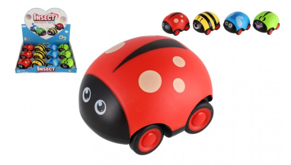 Auto brouk plast 9 cm, mix barev