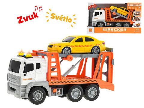 Obrázek produktu: Auto přepravní 1:12 s osobním autem