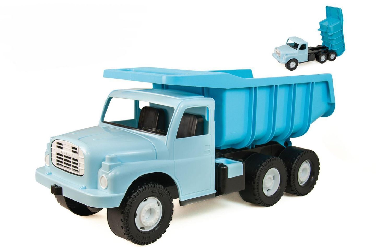 Auto Tatra 148 plast 72 cm světlemodrá