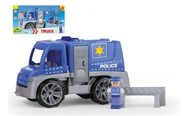 Auto Truxx policie plast 29cm s figurkou
