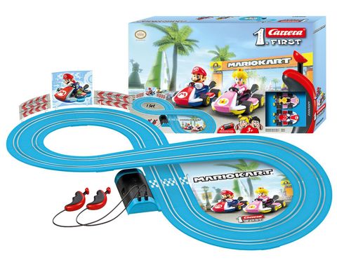 Obrázek produktu: Autodráha Carrera First Mario Nintendo 2,4m plast +2 auta na bat.